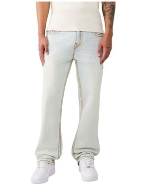 TRUE RELIGION baggy Light Wash Relaxed-fit Jeans - Gray