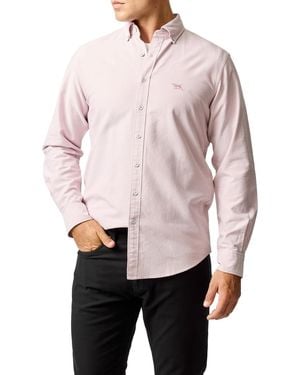 Rodd & Gunn Gunn Oxford Long Sleeve Sports Fit Shirt - Pink