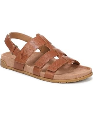 Vionic Eureka Strappy Sandals - Brown
