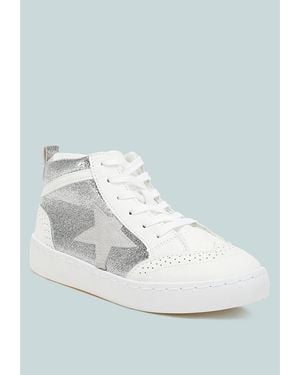 LONDON RAG Sonic Star High Ankle Sneakers - Blue