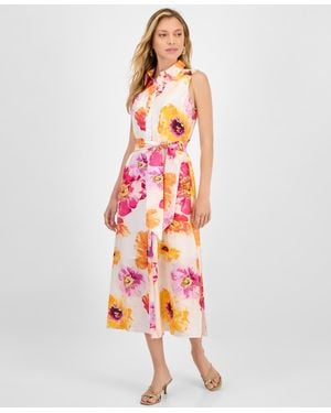 INC International Concepts Long Over Lean Dress - Multicolor