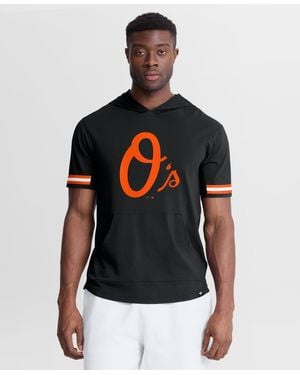 Fanatics Black Baltimore Orioles Optimal Play Hooded T-shirt