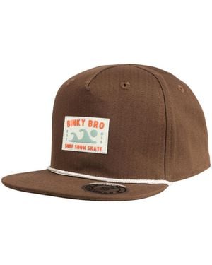 Binkybro Punta Rocas Snapback Hat - Brown