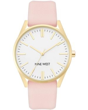 Nine West Nw/1923svtt Two-tone Mesh Bracelet Watch - Multicolor
