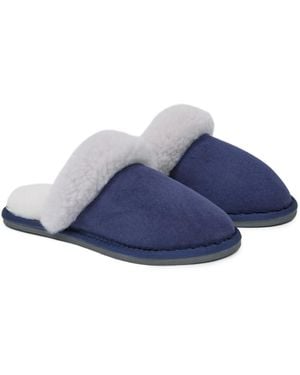 Celtic & Co. Ladies' British Turnback Mules - Blue