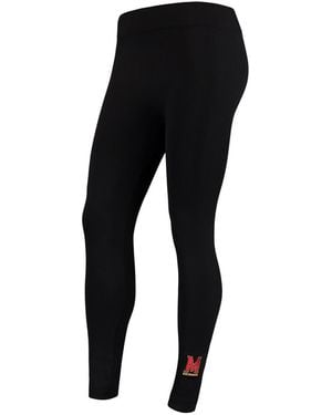 ZooZatZ Maryland Terrapins Fleece leggings - Black