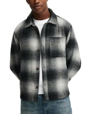 Cotton On Boxy Overshirt - Gray