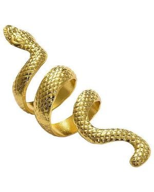 SOH Snake Cocktail Ring - Metallic