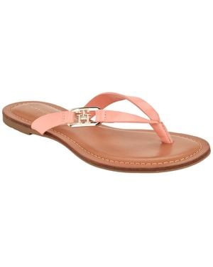 Tommy Hilfiger Leile Flat Thong Sandals - Pink