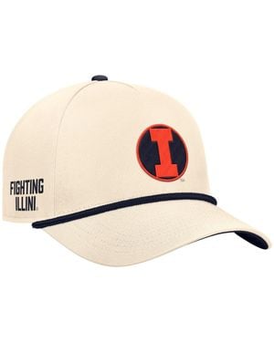 Nike Illinois Fighting Illini Vintage Rope Rise Adjustable Hat - Pink