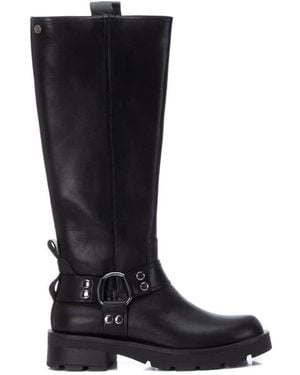 Xti Biker Boots By - Black
