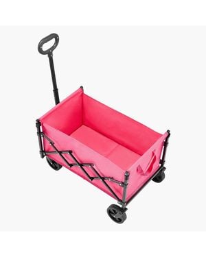 SUGIFT 120l & Black Folding Wagon - Pink