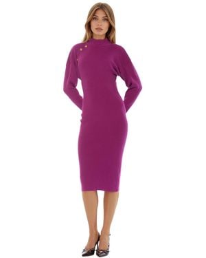 Alexia Admor Indigo Dress - Purple