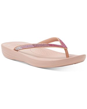 Fitflop Iqushion Ombre Sparkle Flip-flops - Natural