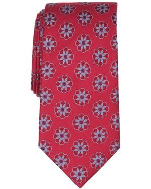 Ted Baker Floral Classic Tie - Red