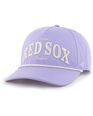 '47 Boston Red Sox Gelato Hitch Rope Adjustable Hat - Purple