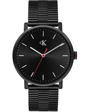 Calvin Klein Iconic Quartz Stainless Steel Bracelet Watch 40mm - Black