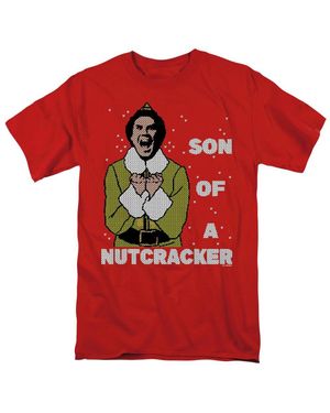 Elf Cotton T Shirt - Red