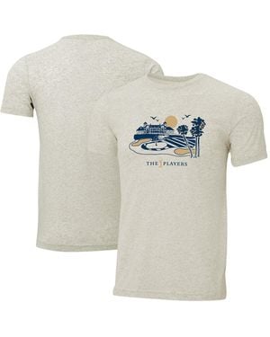 Ahead The Players Clubhouse Instant Classic Tri-blend T-shirt - White