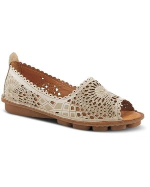 Spring Step Brandal Slip-on Shoe - Brown