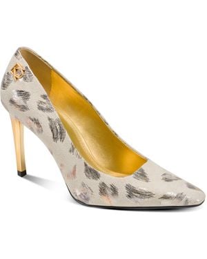 Donna Karan Savita High Slip On Pumps - Metallic