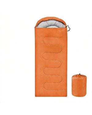 Gnuadz Sleeping Bag Portable Waterproof 4 Seasons Camping S Backpacking Camping Outdoor Recreation Gear - Orange