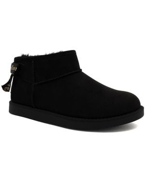 Juicy Couture Kelsey Round-toe Ankle Booties - Black