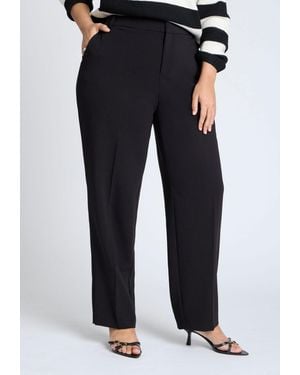 Eloquii The 365 Straight Leg Pant - Blue
