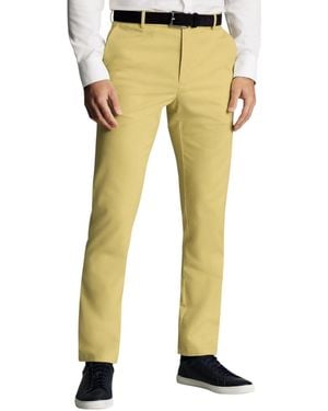 Charles Tyrwhitt Ultimate Non-iron Chinos - Yellow