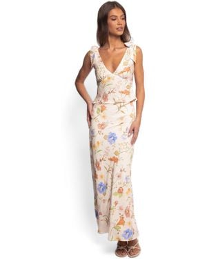 Petal & Pup Giarda Maxi Skirt - White