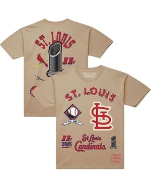 Mitchell & Ness Â St. Louis Cardinals Legacy Defined T-shirt - Natural