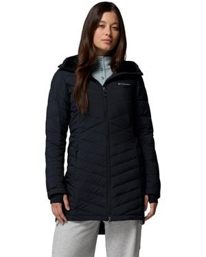 Columbia Joy Peak Ii Puffer Hooded Lightweight Jacket - Black