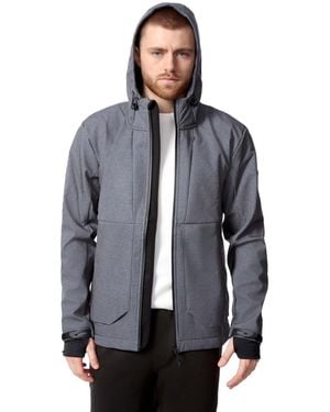 Alpine North Tofino | Fleece Lined Softshell Windbreaker - Blue
