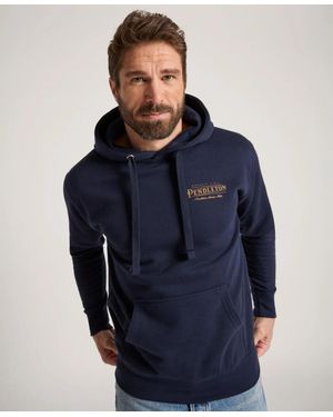 Pendleton Heritage Long Sleeve Logo Graphic Hoodie - Blue