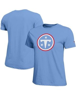 Champion Tennessee Titans Logo T-shirt - Blue