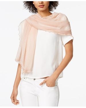 INC International Concepts Ruffle-edge Metallic Wrap, Created For Macy's - Multicolor