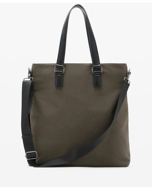 Mango Handles Shopper Bag - Black