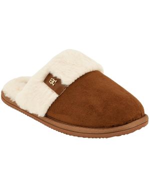 Tommy Hilfiger Relica Slip-on Slippers - Brown