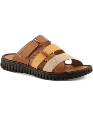 Spring Step Olly Slides - Brown