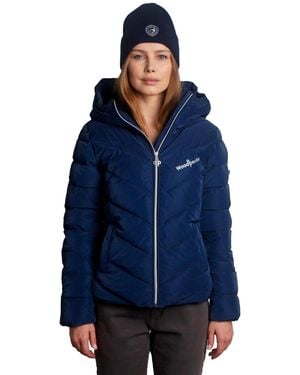 Woodpecker Robin Medium Weight Coat - Blue