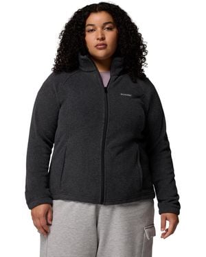 Columbia Benton Springs Classic Fit Full Zip Soft Fleece Jacket - Blue