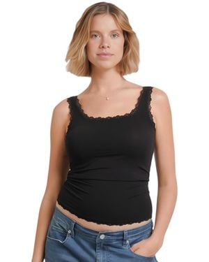 Nom Maternity Maternity Nom Lacey Tank - Black