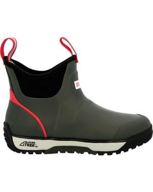 XtraTuf Ice Fleece Lined Ankle Deck Boot - Black