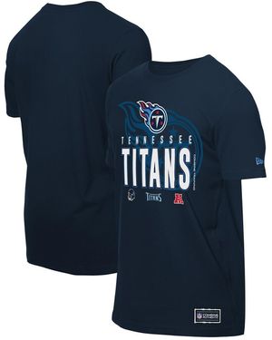 KTZ Tennessee Titans 2025 Nfl Training Camp T-shirt - Blue