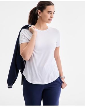 ID Ideology Performance Crewneck T-shirt - White