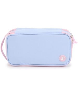 J World Doodle Pencil Case - Blue