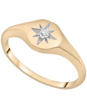Wrapped in Love Diamond Accent North Star Ring (0.03 Ct. T.w. - White