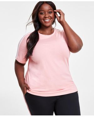 Adidas 3 Stripes Shirts for Women Up to 64 off Lyst