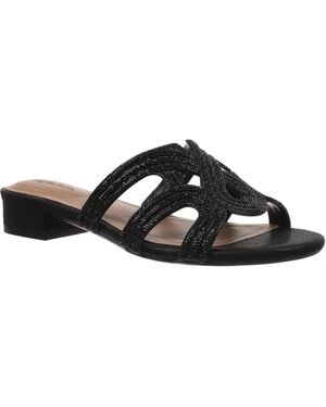 Style & Co. Sparkky Block Heel Sandals - Black