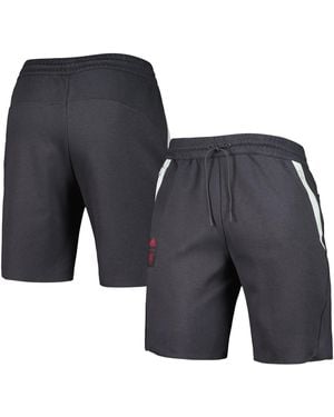adidas Real Salt Lake 2023 Player Travel Shorts - Blue